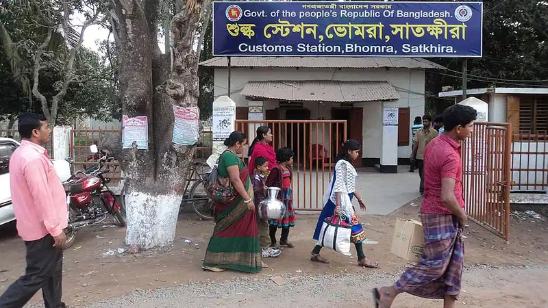 ভোমরা স্থলবন্দরের ৬ মাসে রপ্তানি আয় ১ হাজার ৬০০ কোটি টাকা