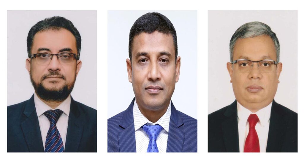 পূবালী ব্যাংকে নতুন তিন উপ-ব্যবস্থাপনা পরিচালক