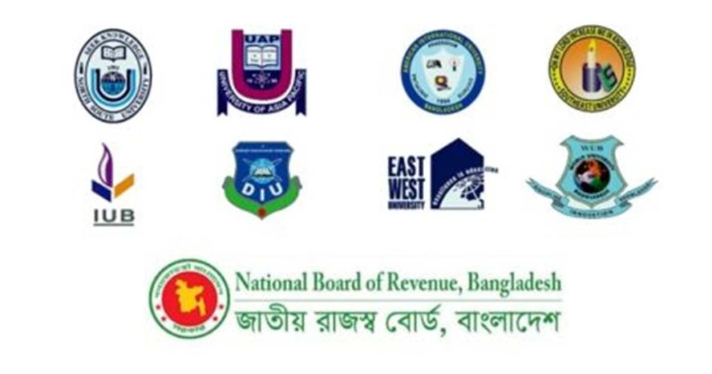 আট বেসরকারি বিশ্ববিদ্যালয়ের ব্যাংক হিসাব জব্দ