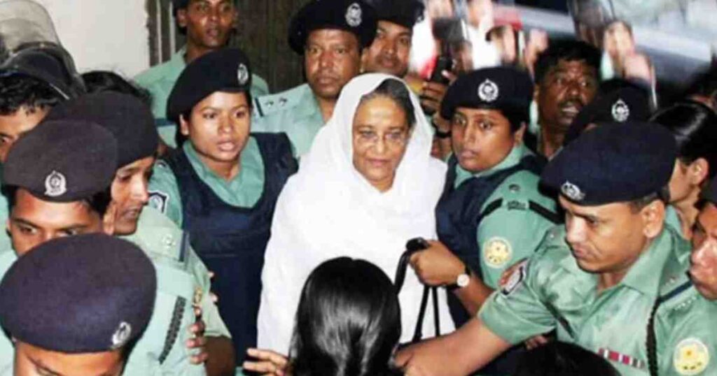 শেখ হাসিনার কারাবন্দি দিবস আজ